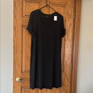 J. Jill Women’s Large  Black A-Line Dress NWT